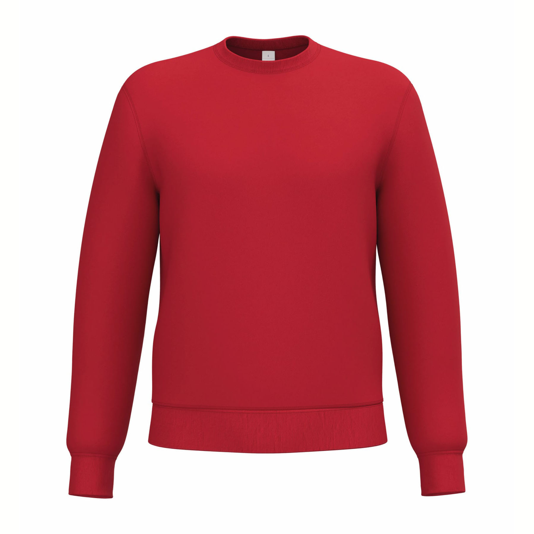 Unisex sweater met ronde hals